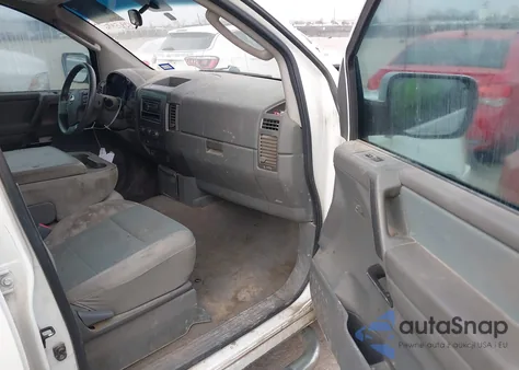 2007 Nissan Titan Xe из США, поврежденный, VIN 1N6AA07A17N220256